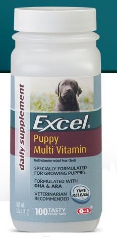 8 in 1 Excel Puppy Multi Vitamin