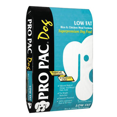PRO PAC Low Fat Rice &amp; Chicken Meal Formula